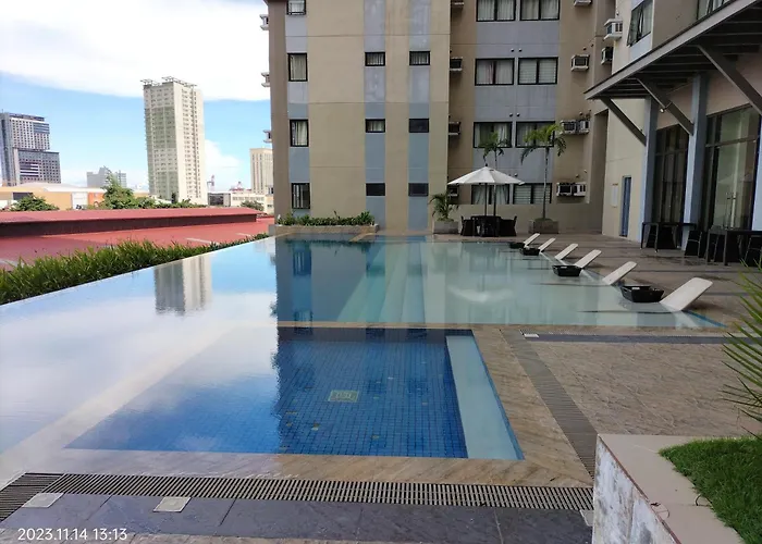 Cozy33 The Persimmon Studio, Near Airport, Sm, Ayala, Business Park, It Park 아파트호텔 세부